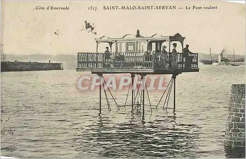 Cartes postales Saint Malo Saint Servan Cote d'Emeraude Le Pont Roulant