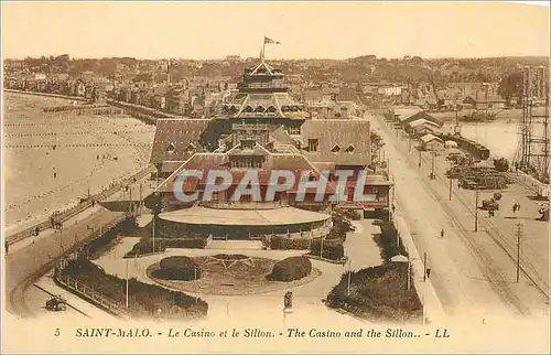 Cartes postales Saint Malo Le Casino et le Sillon