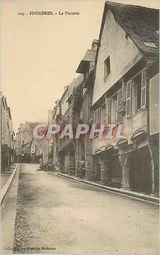 Cartes postales Fougeres La Pinterie