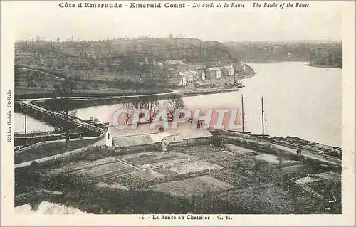Cartes postales Les Bords de la Rance Cote d'Emeraude La Rance au Chatelier