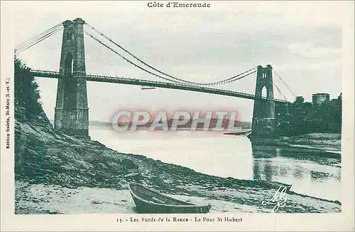 Cartes postales Les Bords de la Rance Cote d'Emeraude Le Pont St Hubert