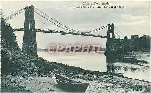 Cartes postales Les Bords de la Rance Cote d'Emeraude Le Pont St Hubert