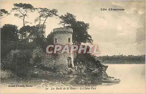 Cartes postales Les Bords de la Rance Cote d'Emeraude Le Chene Vert