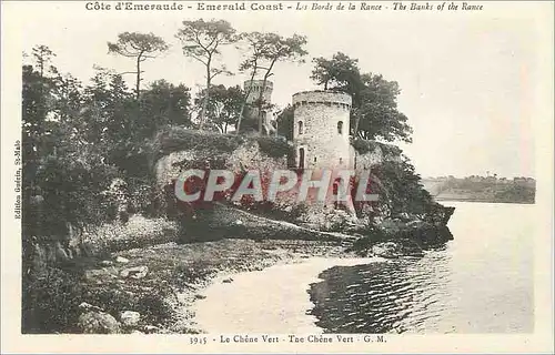 Cartes postales Les Bords de la Rance Cote d'Emeraude Le Chene Vert