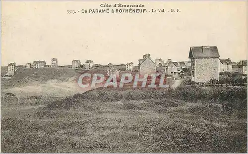 Cartes postales Cote d'Emeraude De Parame a Rotheneuf Le Val