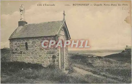 Cartes postales Rotheneuf Cote d'Emeraude Chapelle Notre Dame des Flots