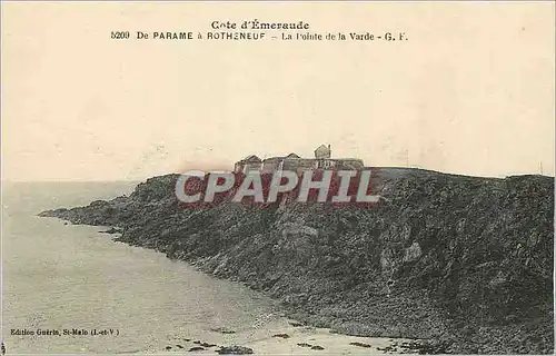 Ansichtskarte AK De Parame a Rotheneuf la Pointe de la Varde Cote d'Emeraude