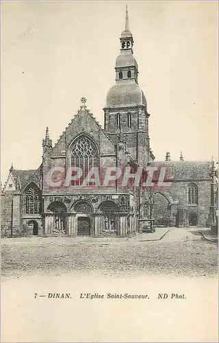 Cartes postales Dinan l'Eglise Saint Sauveur