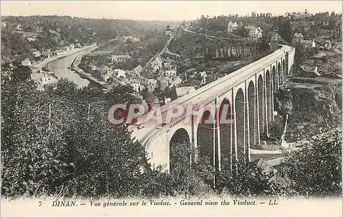 Cartes postales Dinan Vue Generale sur le Viaduc