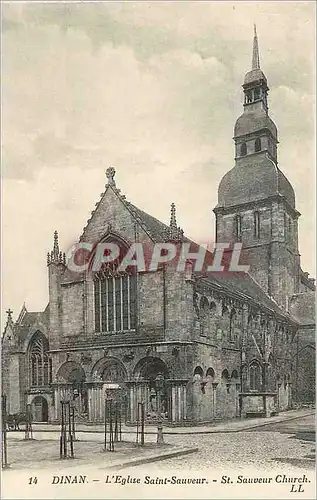 Cartes postales Dinan l'Eglise Saint Sauveur
