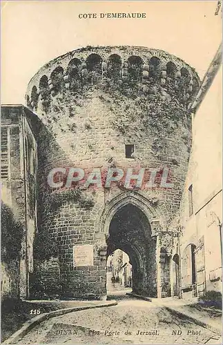 Cartes postales Dinan la Porte du Jerzual Cote d'Emeraude