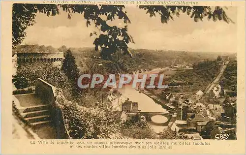 Cartes postales Dinan (C du N) la Rance et la Tour Sainte Catherine