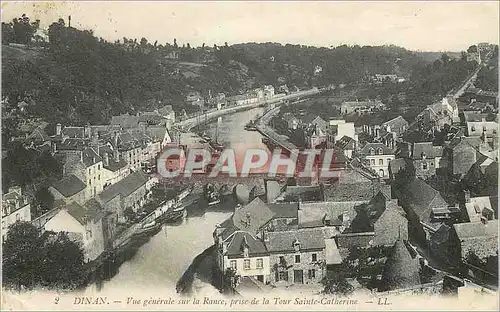 Cartes postales Dinan Vue Generale sur la Rance prise de la Tour Sainte Catherine