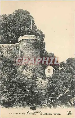 Cartes postales Dinan la Tour Sainte Catherine