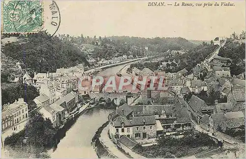 Ansichtskarte AK Dinan la Rance Vue prise du Viaduc