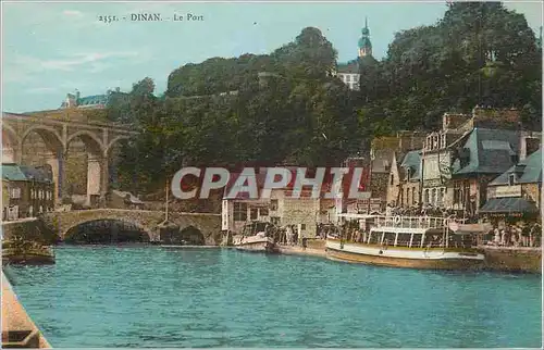 Cartes postales Dinan le Port Bateau