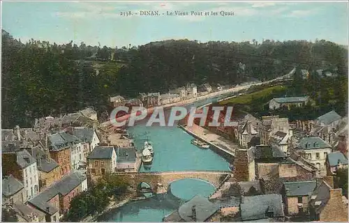 Cartes postales Dinan le Vieux Pont et les Quais