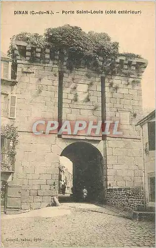 Cartes postales Dinan (C du N) Porte Saint Louis (Cote Exterieur)