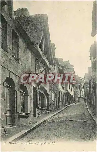 Cartes postales Dinan Rue du Jerzual