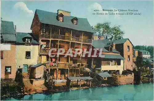 Cartes postales Rennes le Chateau Branlant ou Maison de Cadet Roussel (XVIIe siecle)