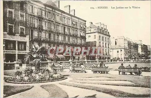 Cartes postales Rennes les Jardins sur la Vilaine
