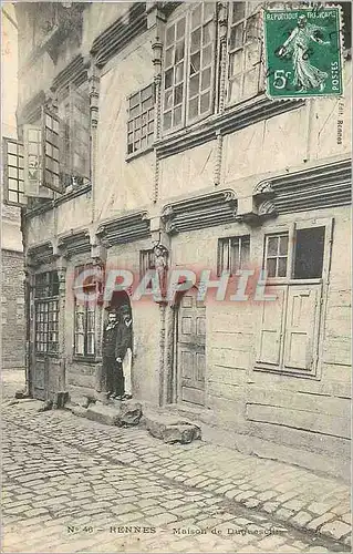 Cartes postales Rennes Maison de Duguesclin