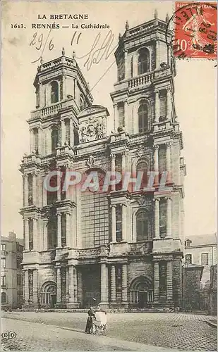 Cartes postales Rennes la Cathedrale la Bretagne