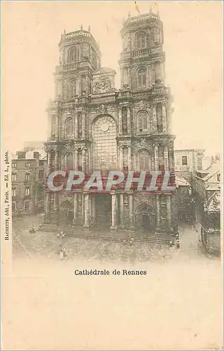 Cartes postales Cathedrale de Rennes