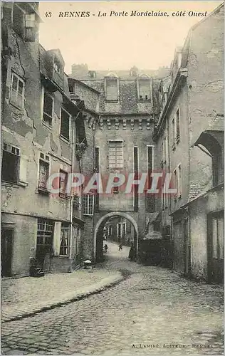 Cartes postales Rennes la Porte Mordelaise Cote Ouest