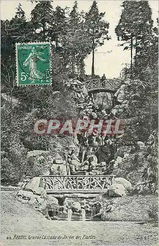 Cartes postales Rennes Grand Cascade du Jardin des Plantes