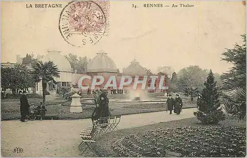 Cartes postales Rennes au Thabor Bretagne