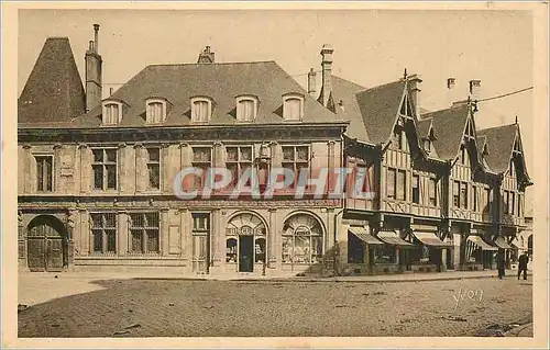 Ansichtskarte AK Reims (Marne) La Douce France Vieilles Maisons Remoises (Bombardements 1914 1918) Reconstruites