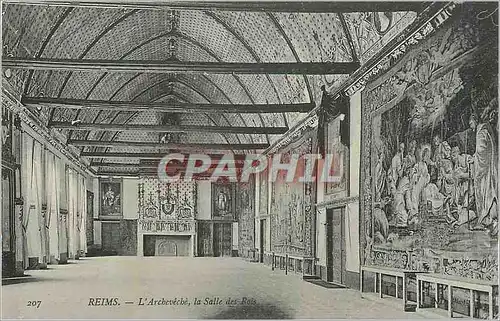 Cartes postales Reims L'Archeveche La Salle des Rois