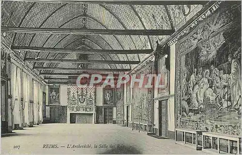 Cartes postales Reims L'Archeveche La Salle des Rois
