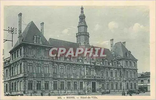 Ansichtskarte AK Reims Hotel de Ville