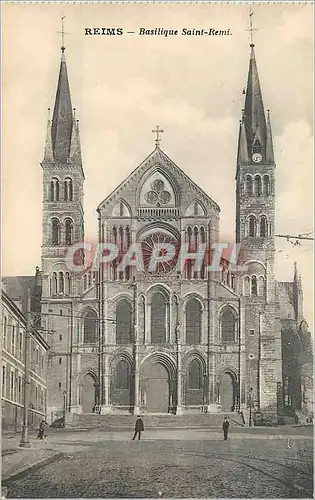 Cartes postales Reims Basilique Saint Remi