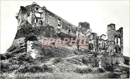 Moderne Karte Murol Les Ruines du Chateau