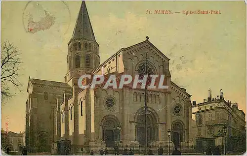 Cartes postales Nimes Eglise St Paul