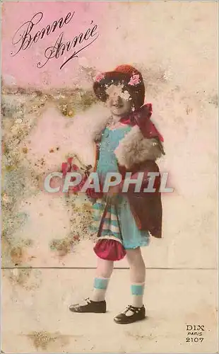 Cartes postales Bonne Annee Enfant