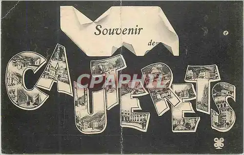 Cartes postales Souvenir de Cauterets