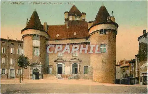 Cartes postales Aubenas Le Chateau d'Aubenas