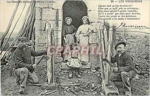 Cartes postales moderne Les Vignerons Les Chansons de Jean Remeau Illustrees