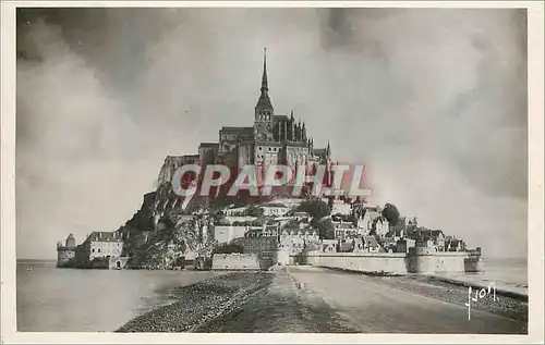Cartes postales moderne Le Mont St Michel (Manche) L'Arrivee