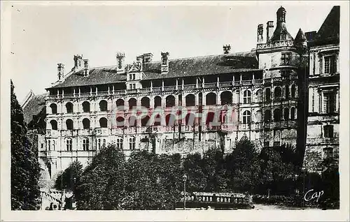 Moderne Karte Blois Le Chateau (Monument Historique) Facade Nord