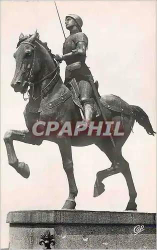 Moderne Karte Reims Le Monument Jeanne d'Arc