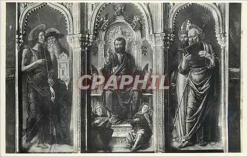 Cartes postales moderne Venezia Basilica di S Maria Gloriosa dei Frari Bartolomeo Vivarini