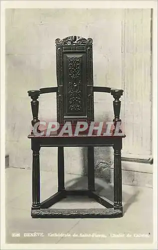 Cartes postales moderne Geneve Cathedrale de Saint Pierre