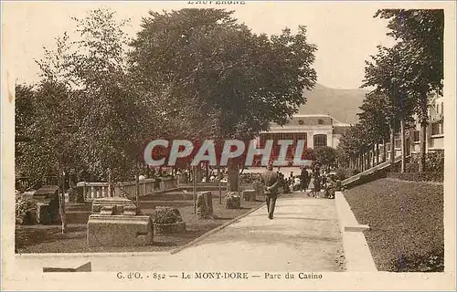 Cartes postales Le Mont Dore Parc du Casino
