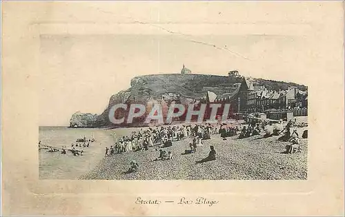 Cartes postales Etretat La Plage