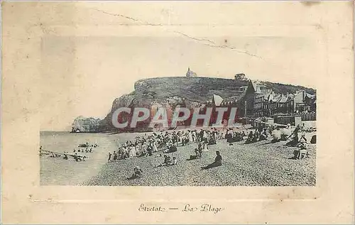 Cartes postales Etretat La Plage